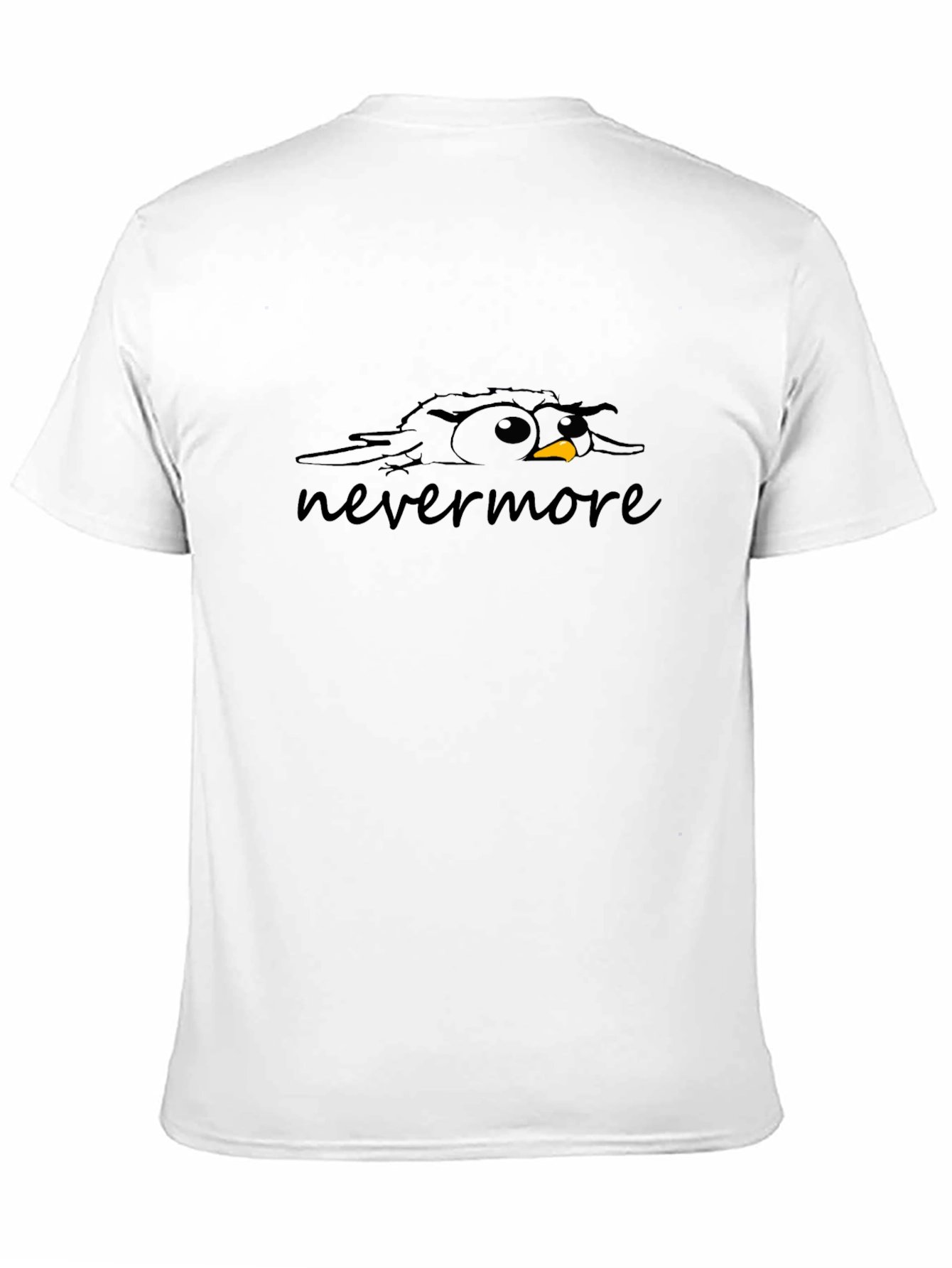Raven Nevermore Graphic Black T-Shirt