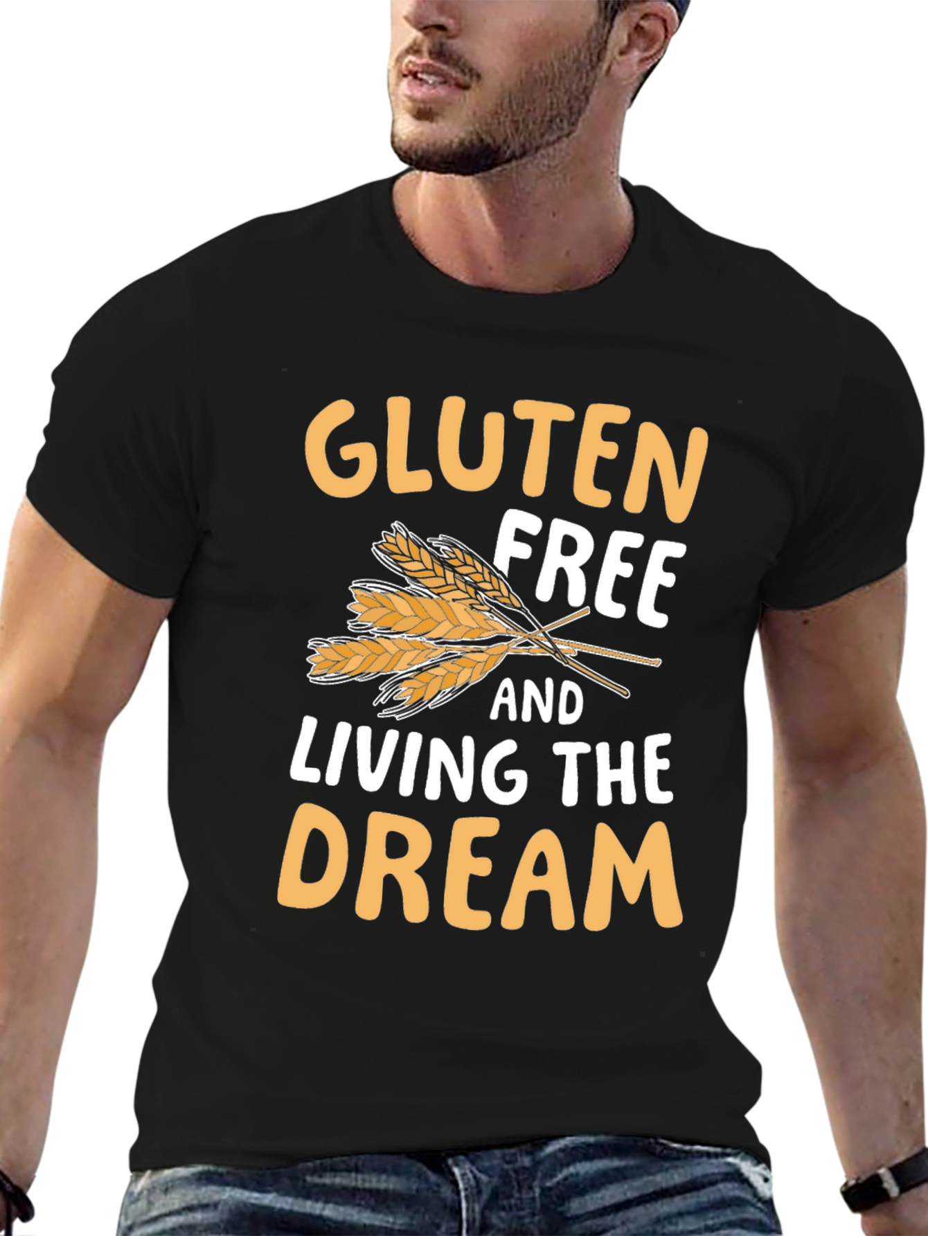 Gluten Free Living the Dream Graphic Tee
