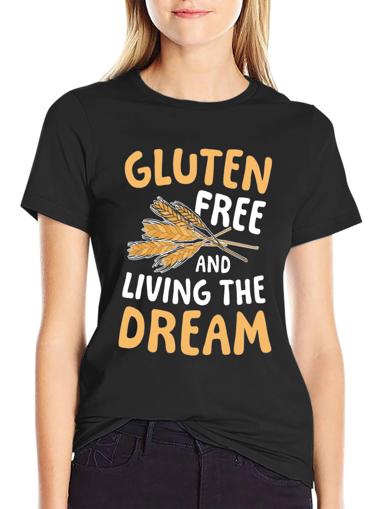 Gluten Free Living the Dream Graphic Tee