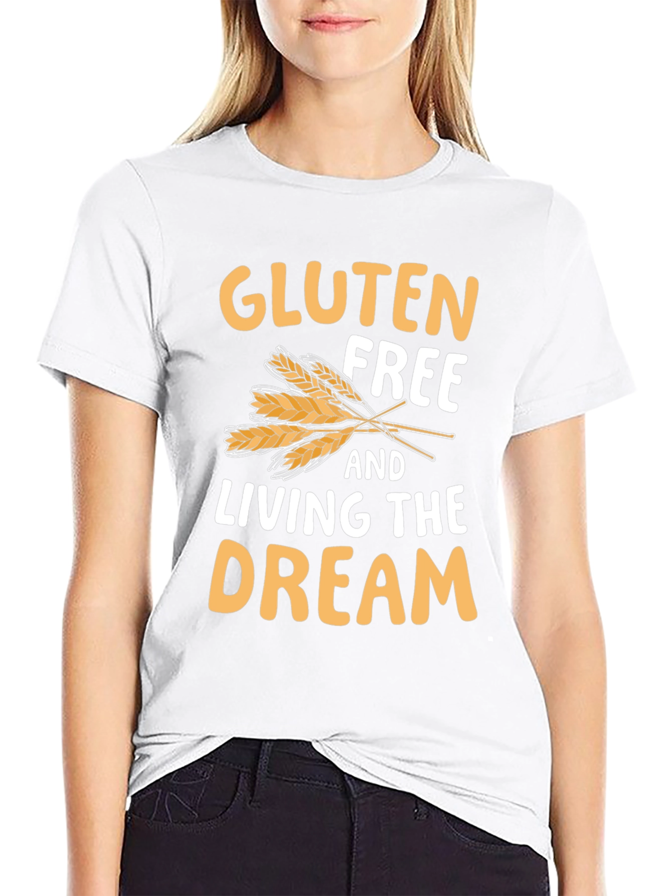 Gluten Free Living the Dream Graphic Tee