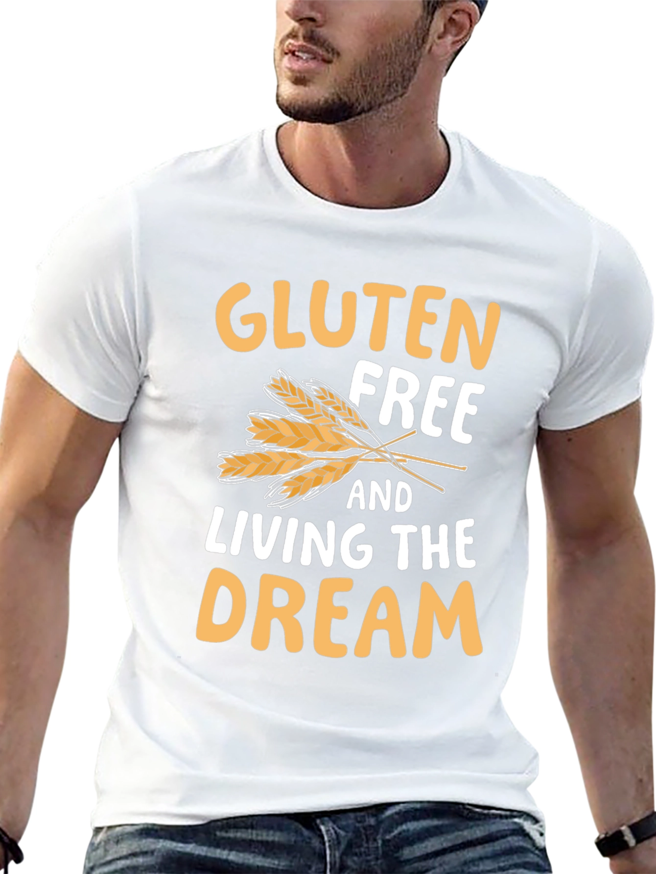 Gluten Free Living the Dream Graphic Tee