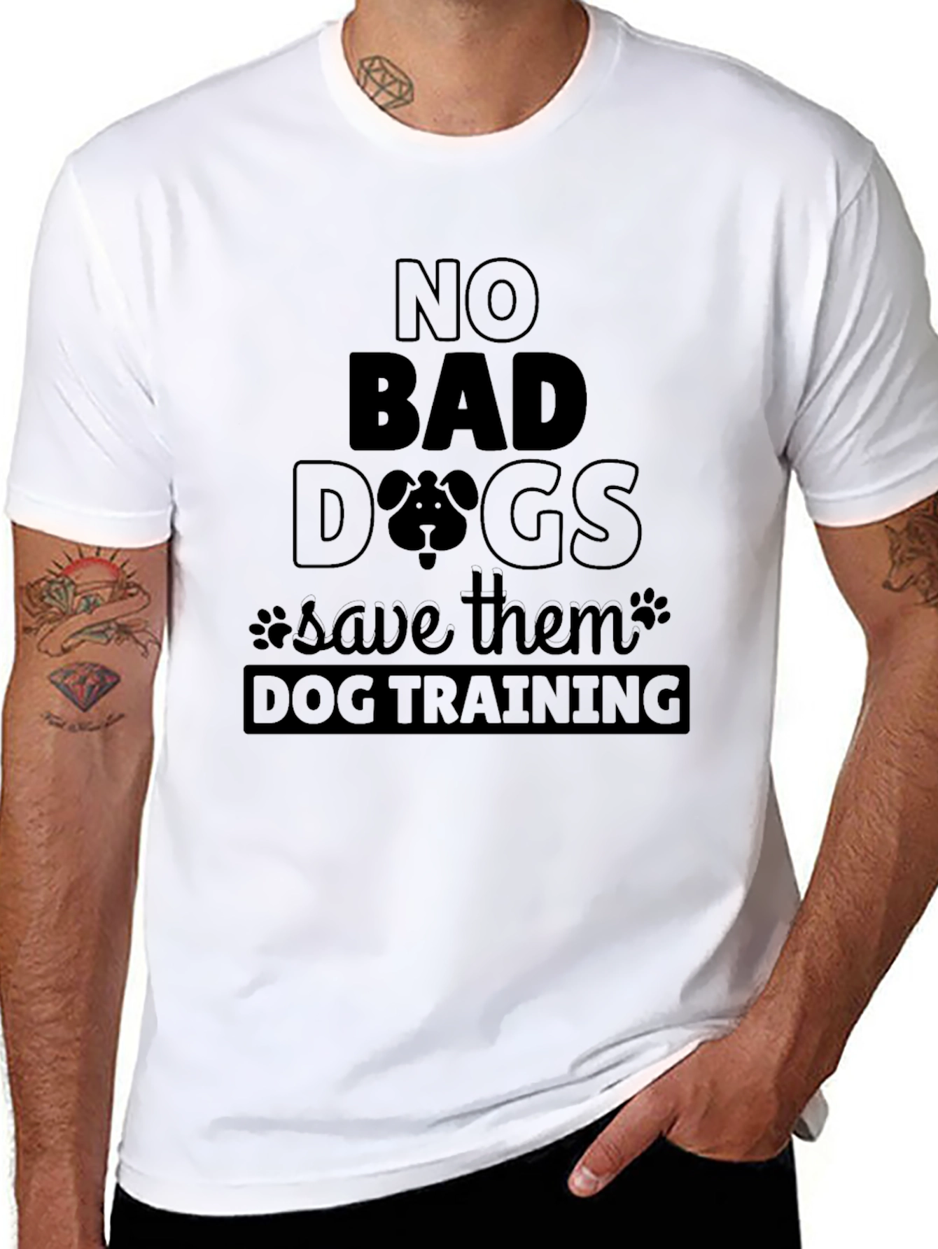 No Bad Dogs T-Shirt - Dog Training Tee