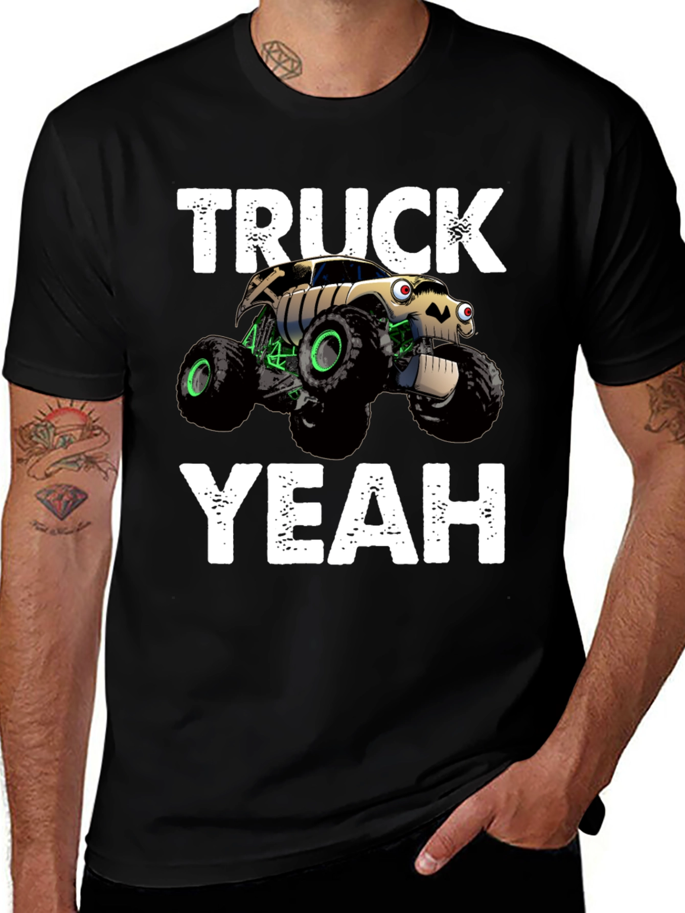 Monster Truck Graphic Tee - Truck Yeah!