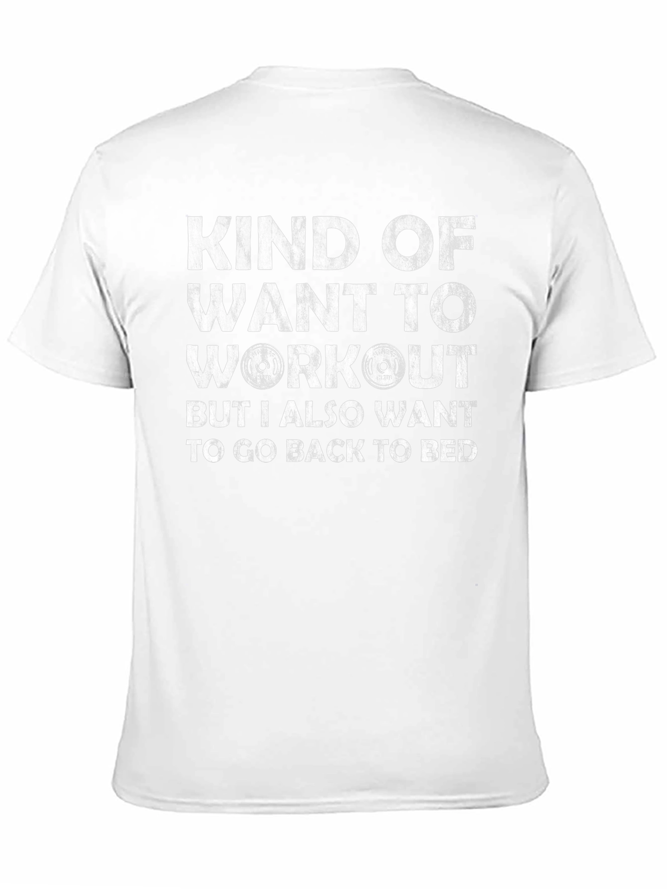 Workout Graphic Tee - Funny Gym Shirt