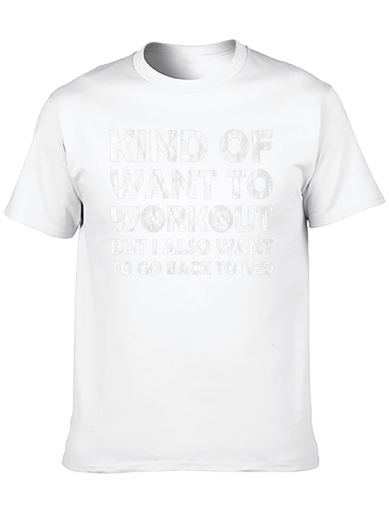 Workout Graphic Tee - Funny Gym Shirt