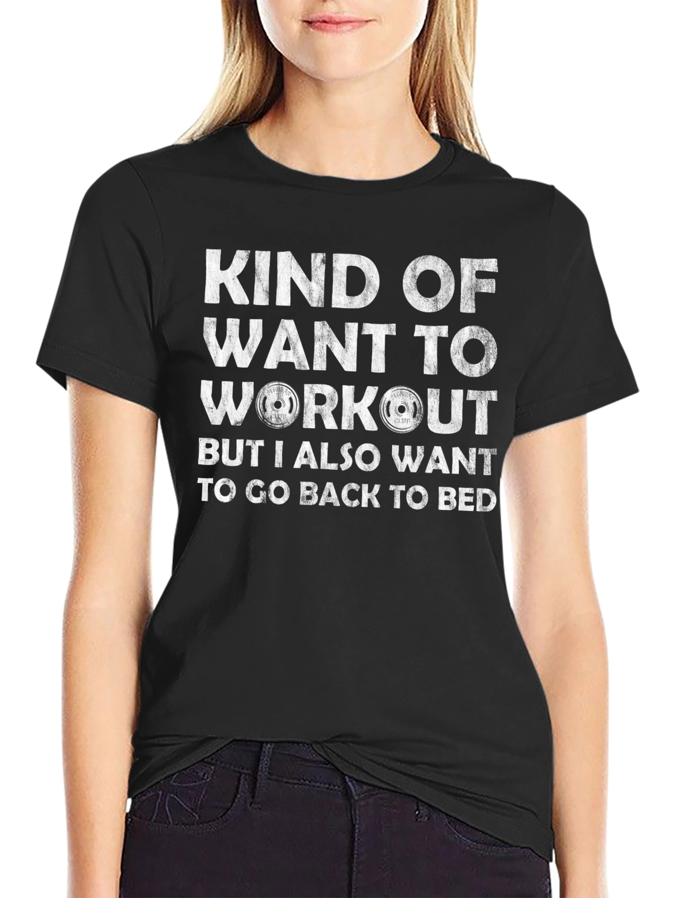 Workout Graphic Tee - Funny Gym Shirt