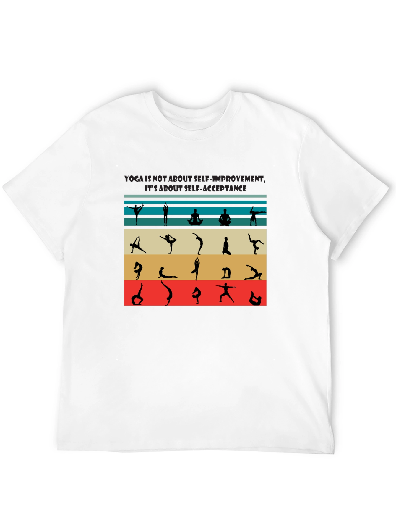 Yoga Self-Acceptance Tee - Inspirational T-Shirt