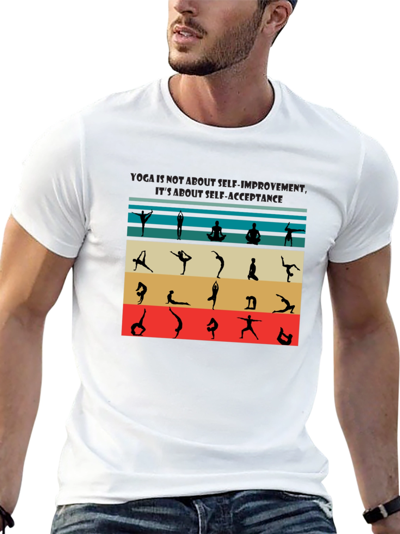 Yoga Self-Acceptance Tee - Inspirational T-Shirt