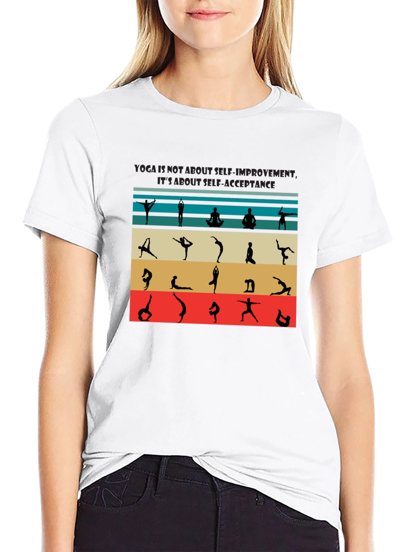 Yoga Self-Acceptance Tee - Inspirational T-Shirt