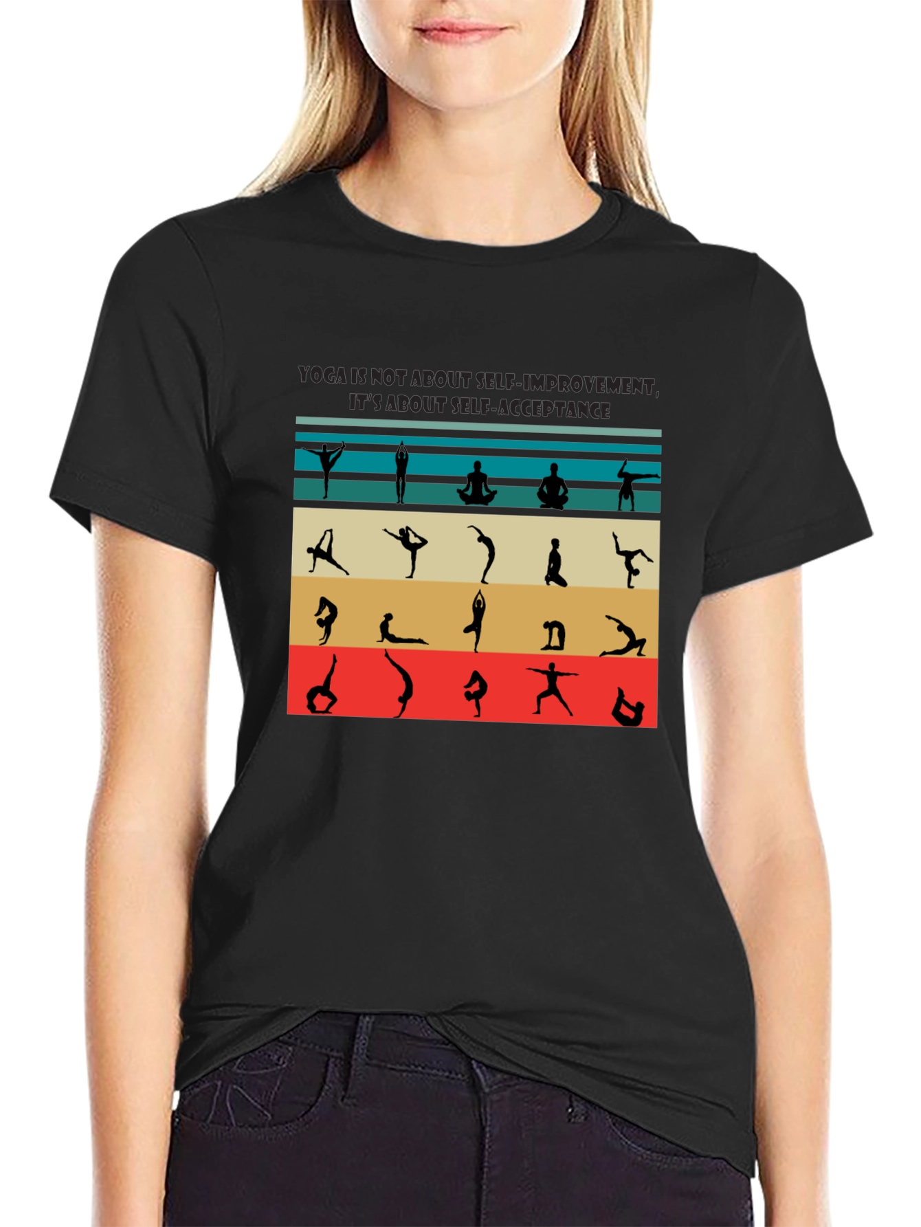 Yoga Self-Acceptance Tee - Inspirational T-Shirt