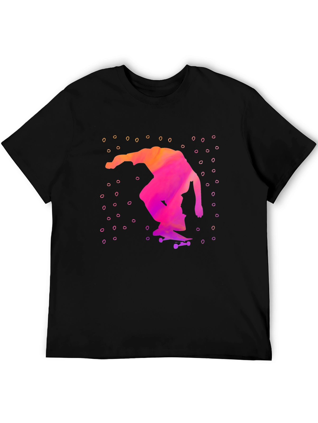 Skateboarder Graphic T-Shirt - Cool Design