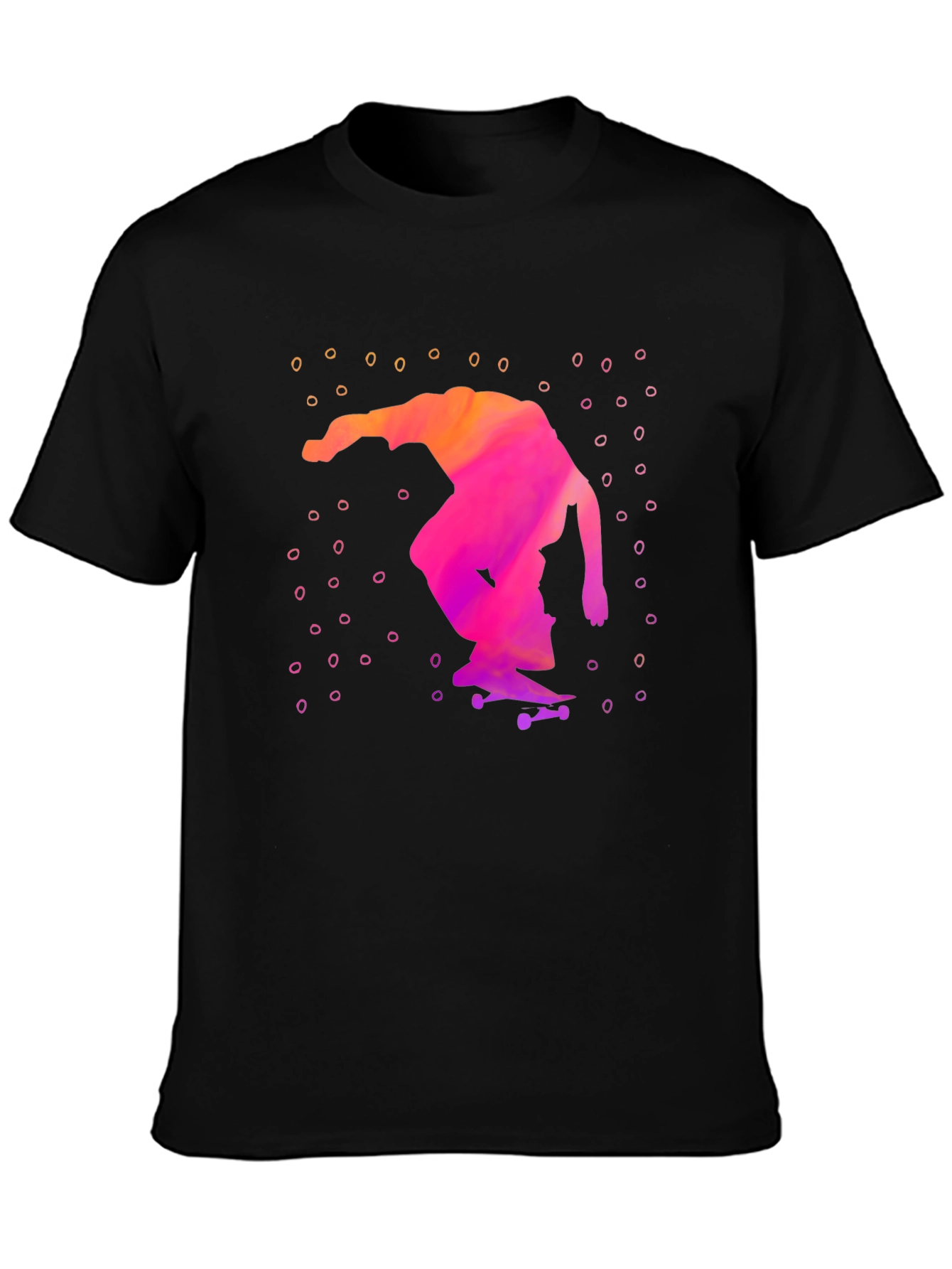 Skateboarder Graphic T-Shirt - Cool Design