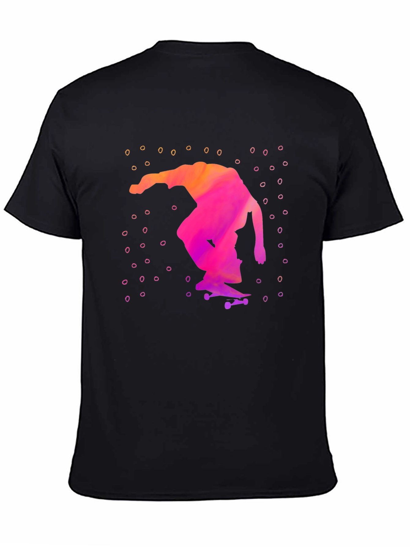 Skateboarder Graphic T-Shirt - Cool Design