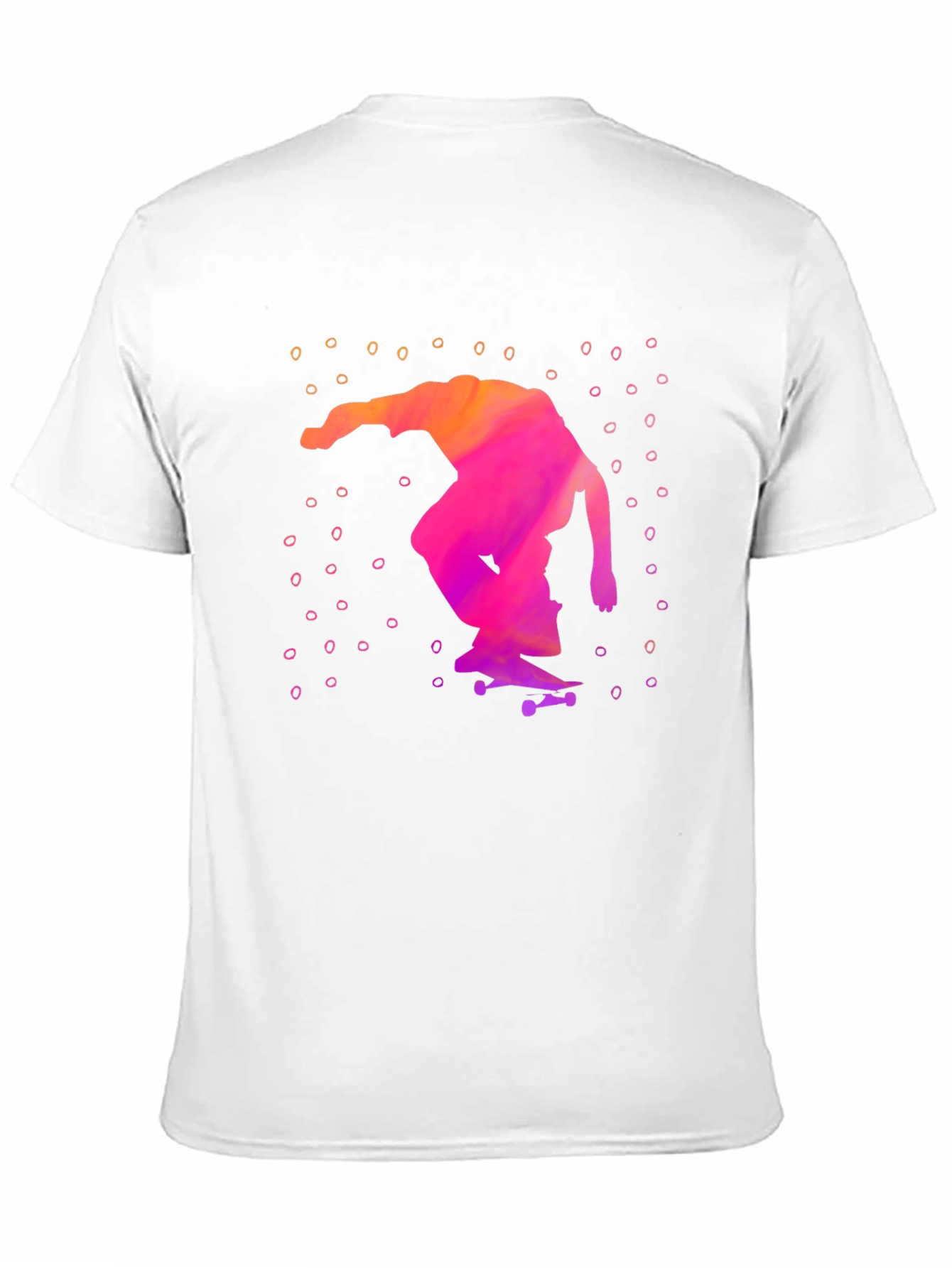 Skateboarder Graphic T-Shirt - Cool Design