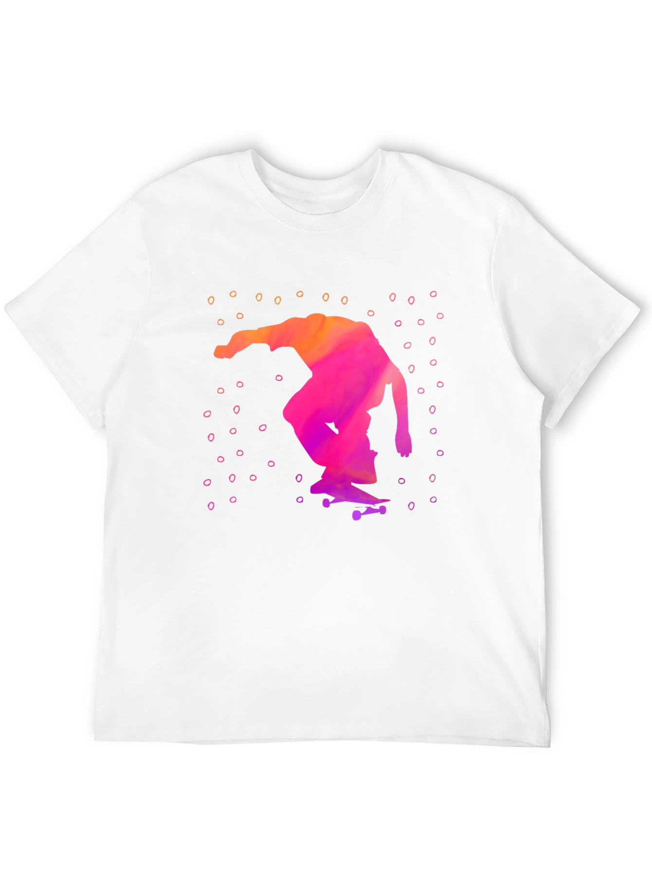 Skateboarder Graphic T-Shirt - Cool Design