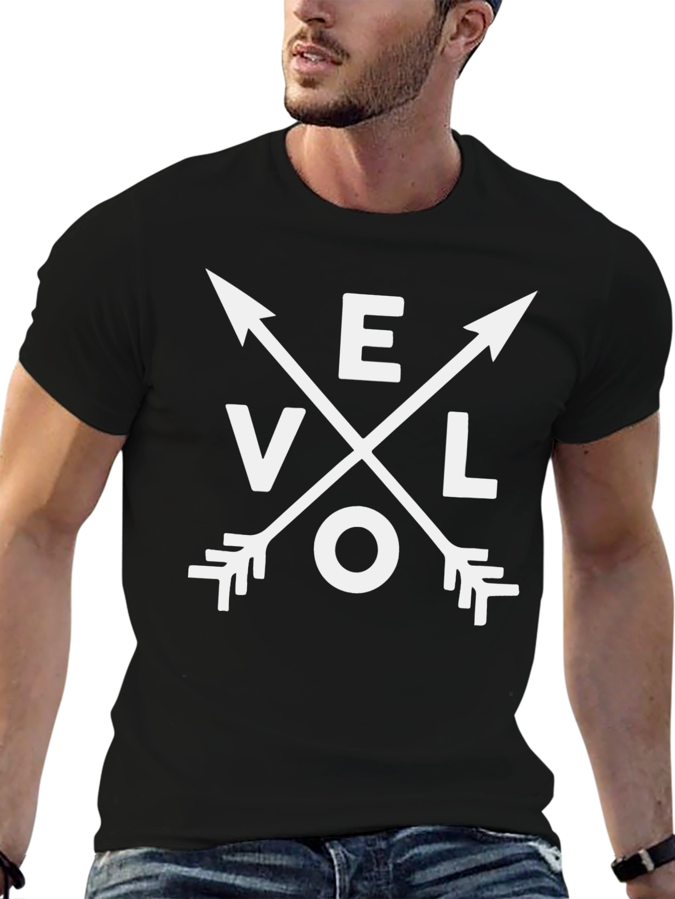 Evolve Arrow T-Shirt - Stylish Graphic Tee