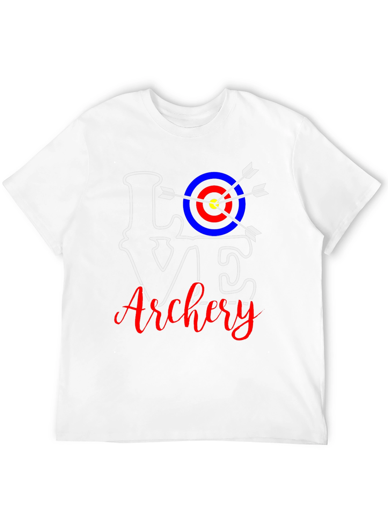 Love Archery Graphic T-Shirt - Unisex Black Tee