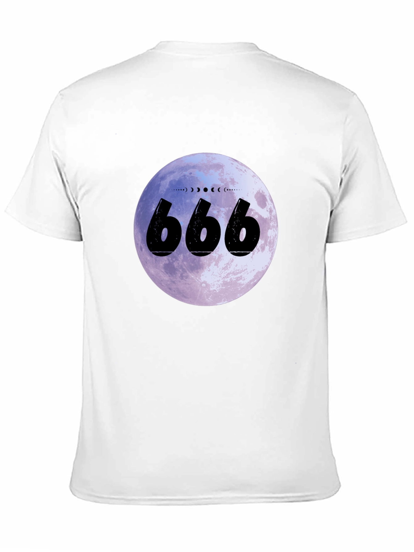 666 Moon Phase Black T-Shirt
