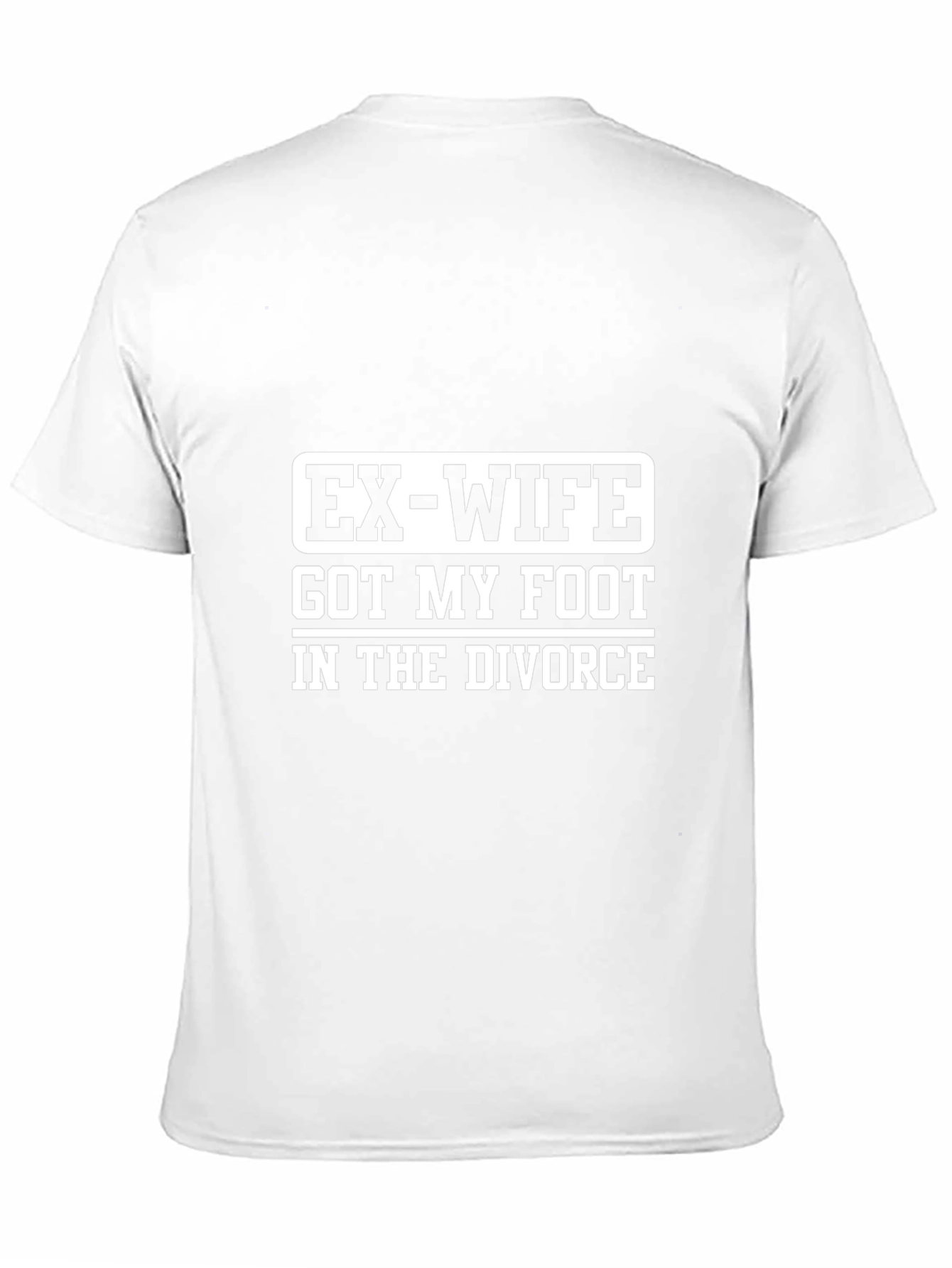 Ex-Wife Divorce Funny Graphic T-Shirt