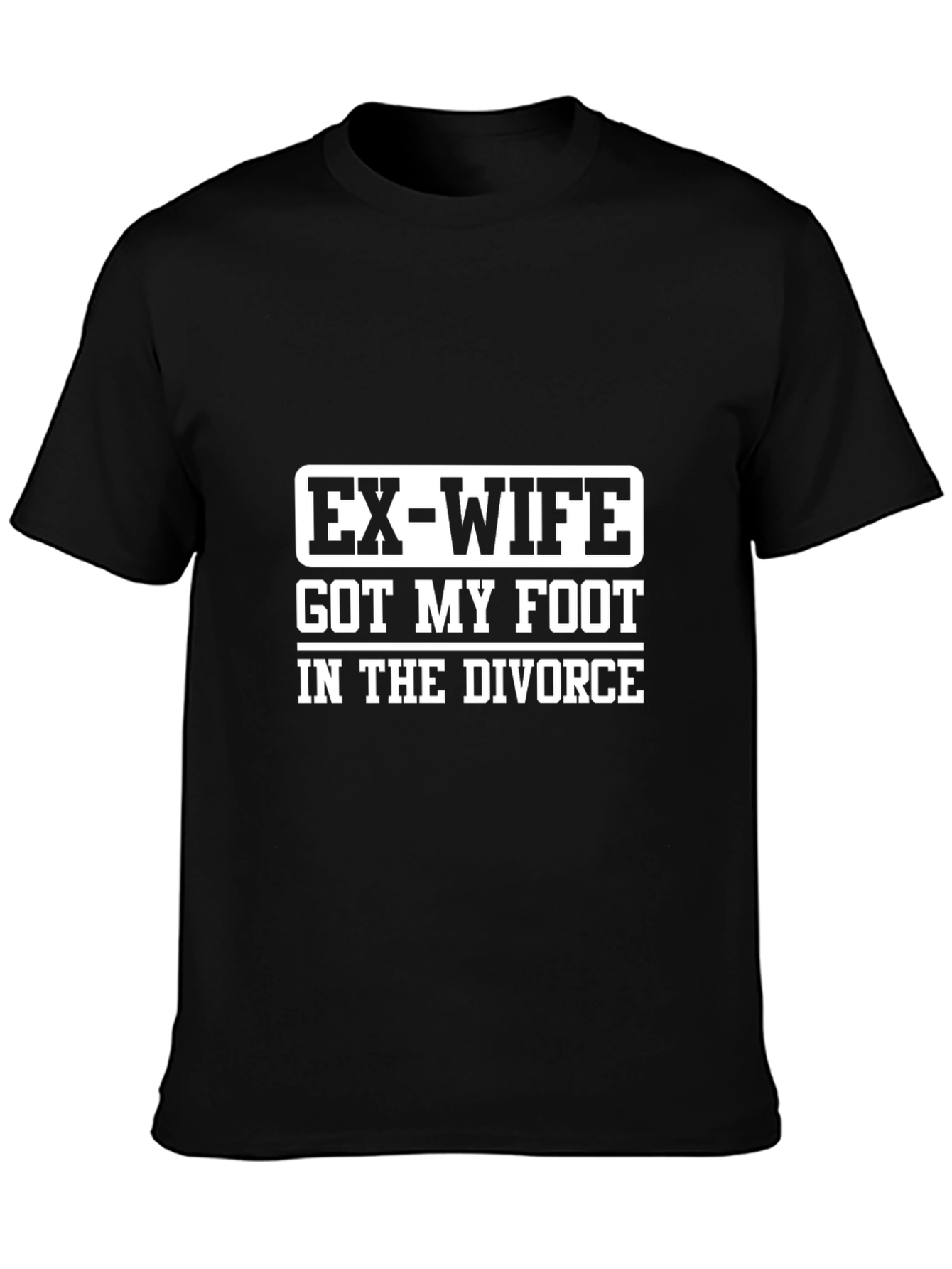 Ex-Wife Divorce Funny Graphic T-Shirt