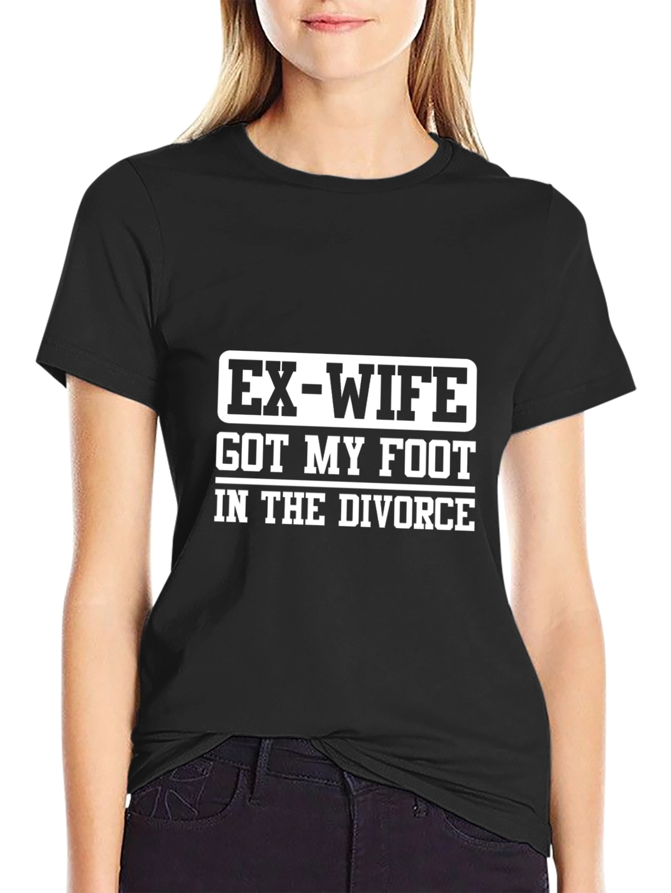 Ex-Wife Divorce Funny Graphic T-Shirt