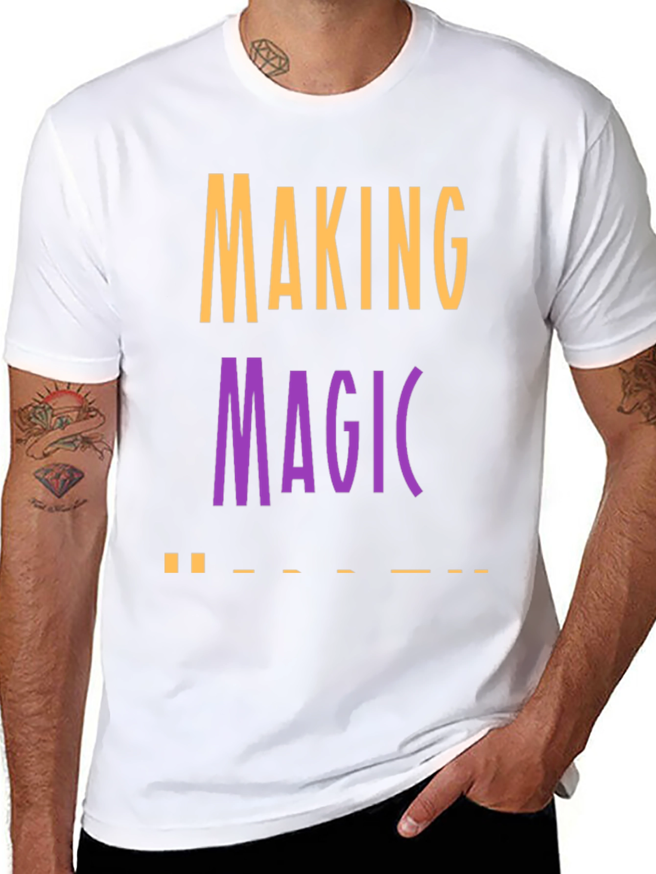Making Magic T-Shirt - Stylish Graphic Tee