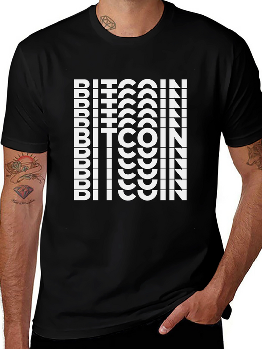 Bitcoin Graphic T-Shirt - Crypto Currency Tee