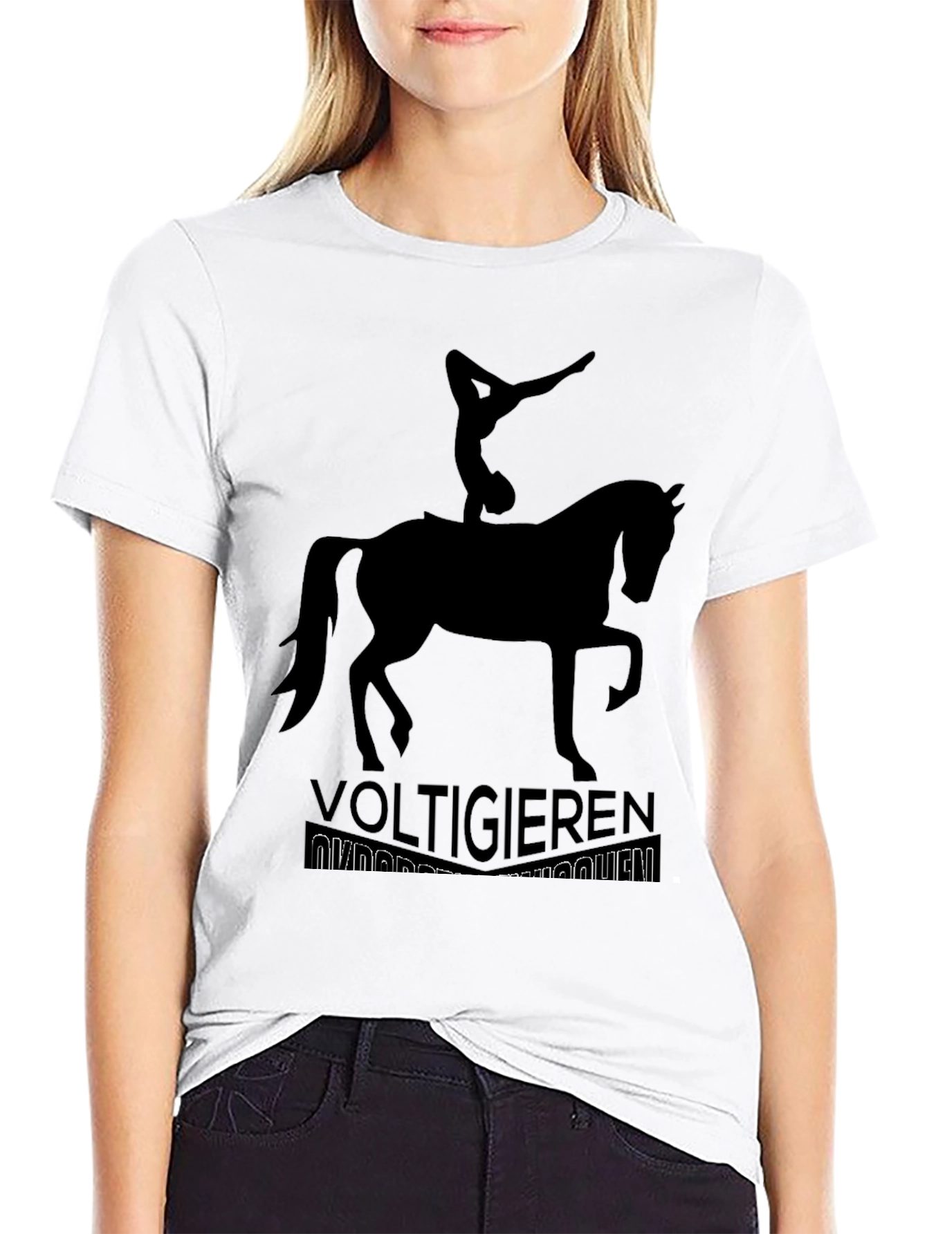 Voltigieren T-Shirt Equestrian Vaulting Shirt