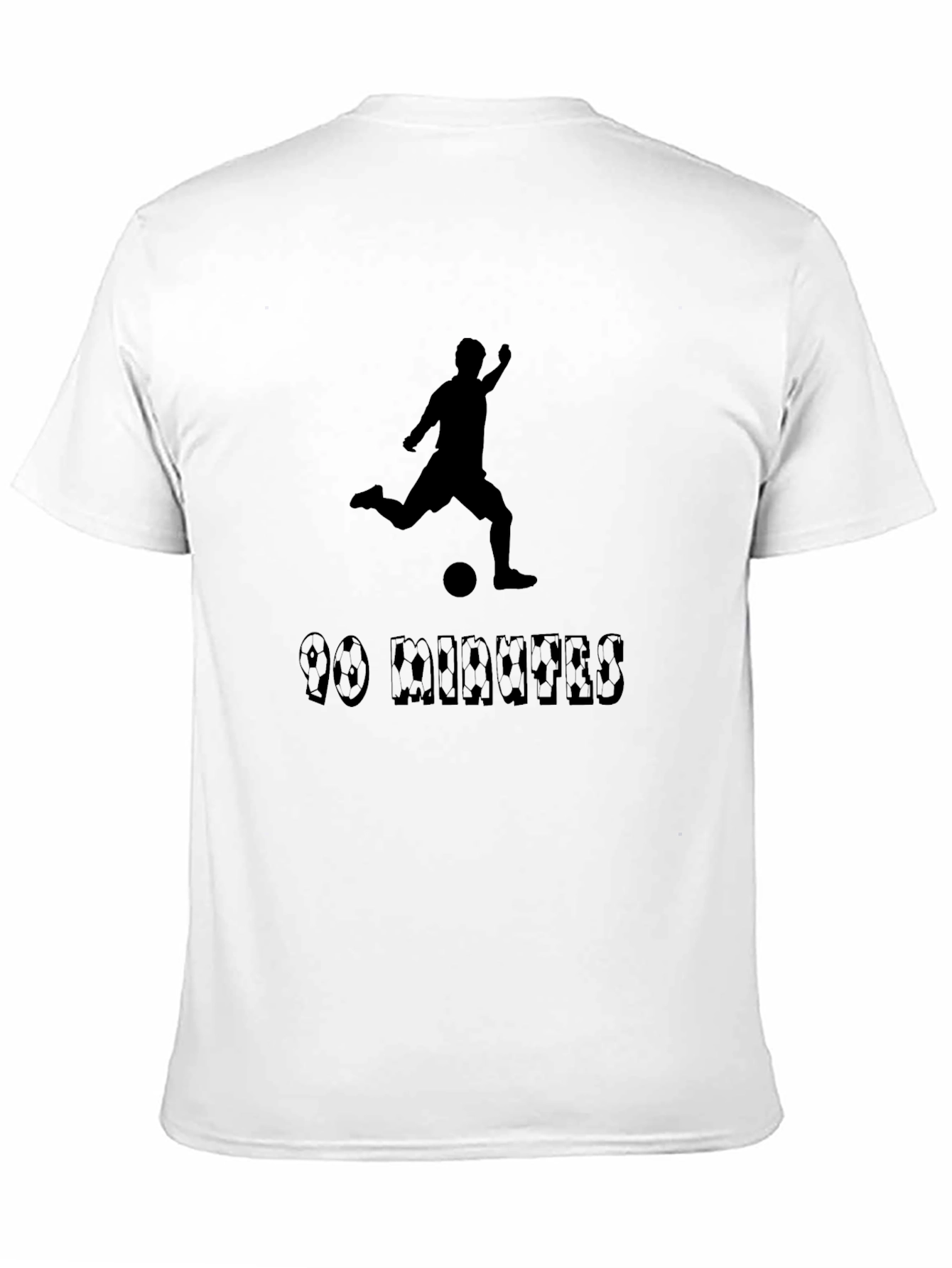 90 Minutes Soccer Black T-Shirt