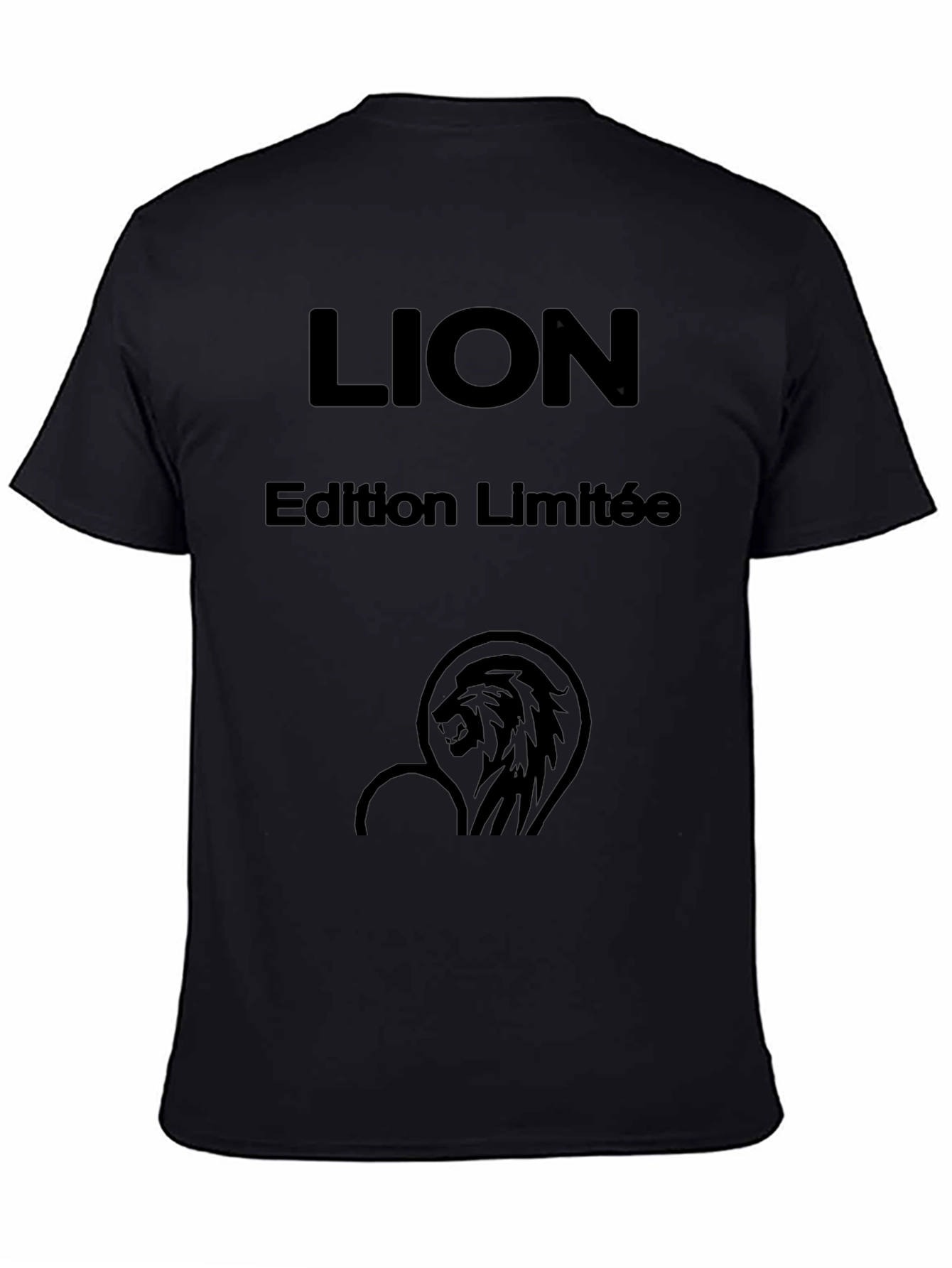 Lion Limited Edition Black T-Shirt