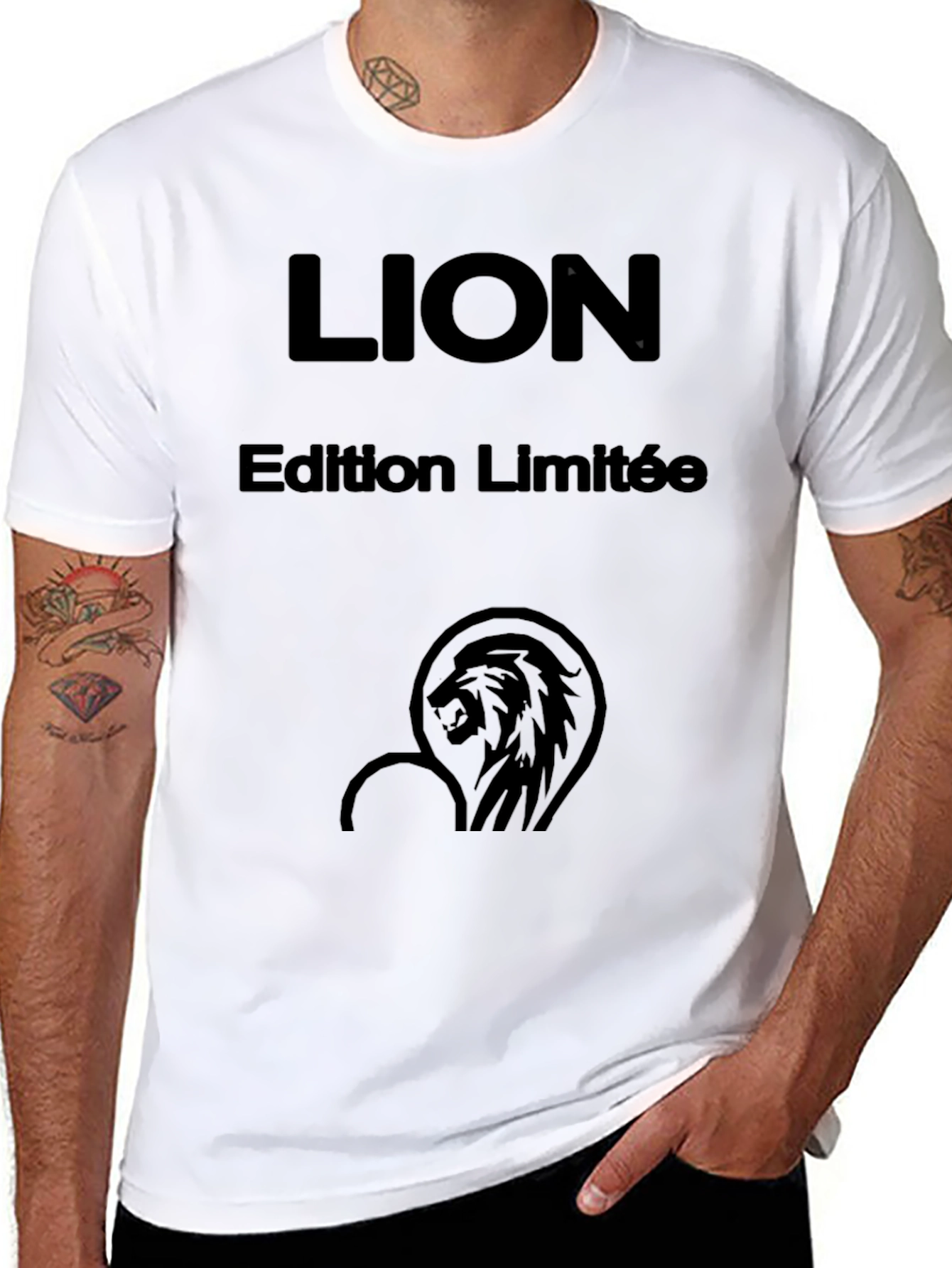 Lion Limited Edition Black T-Shirt