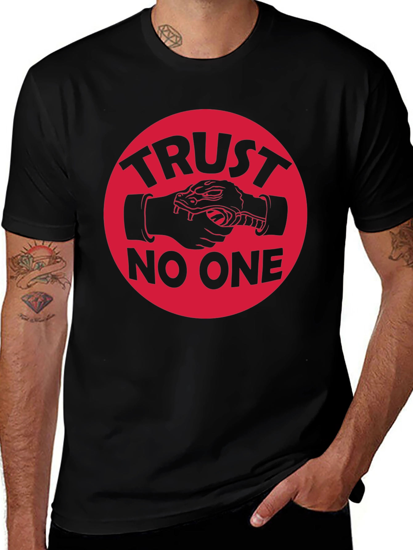 Trust No One Graphic Tee