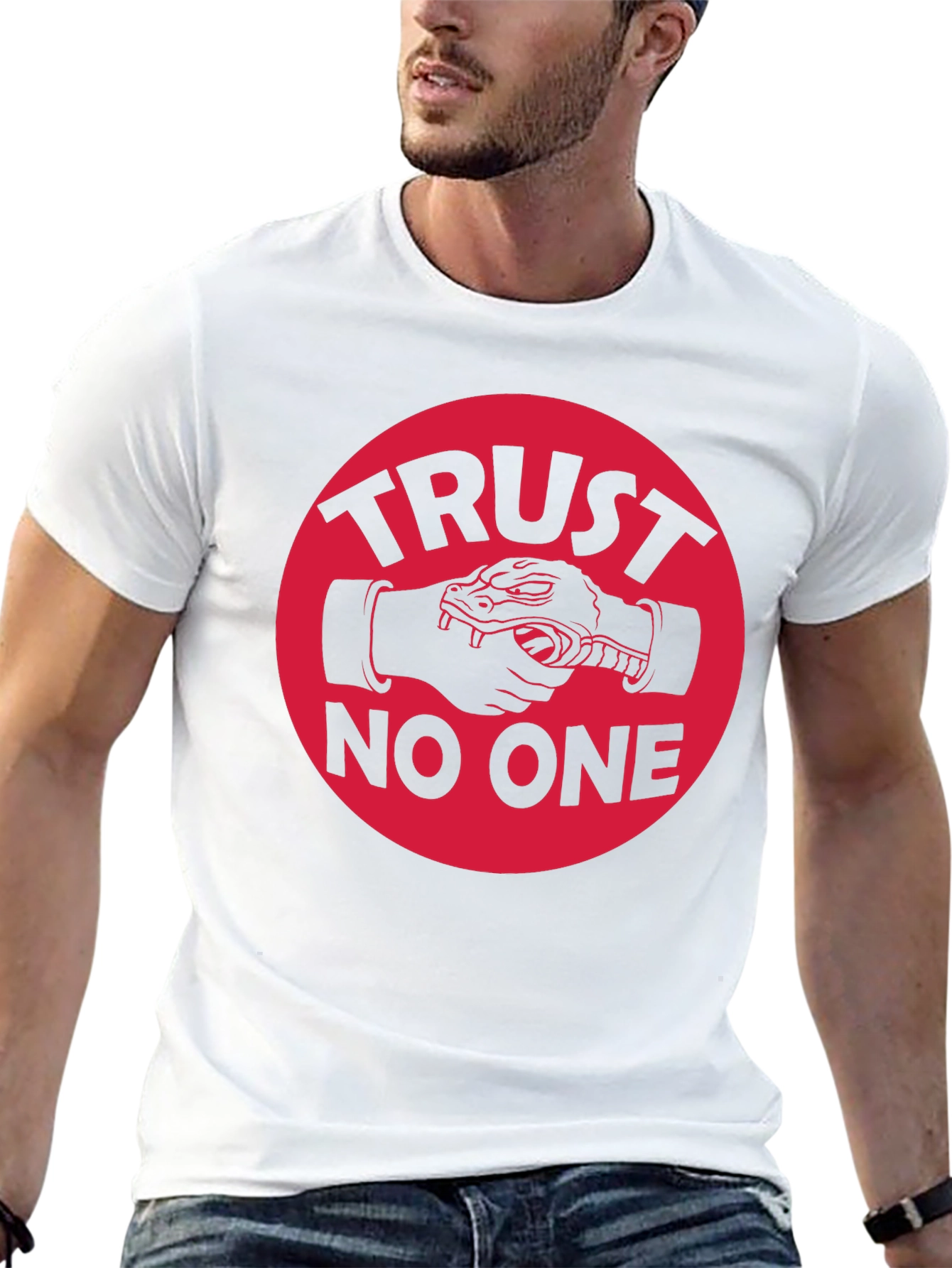 Trust No One Graphic Tee