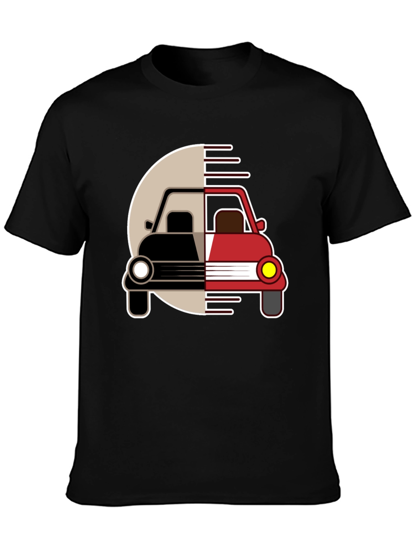 Retro Car Graphic Tee - Stylish Unisex T-Shirt