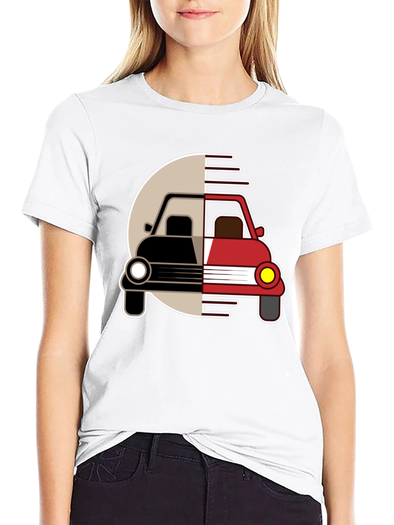 Retro Car Graphic Tee - Stylish Unisex T-Shirt