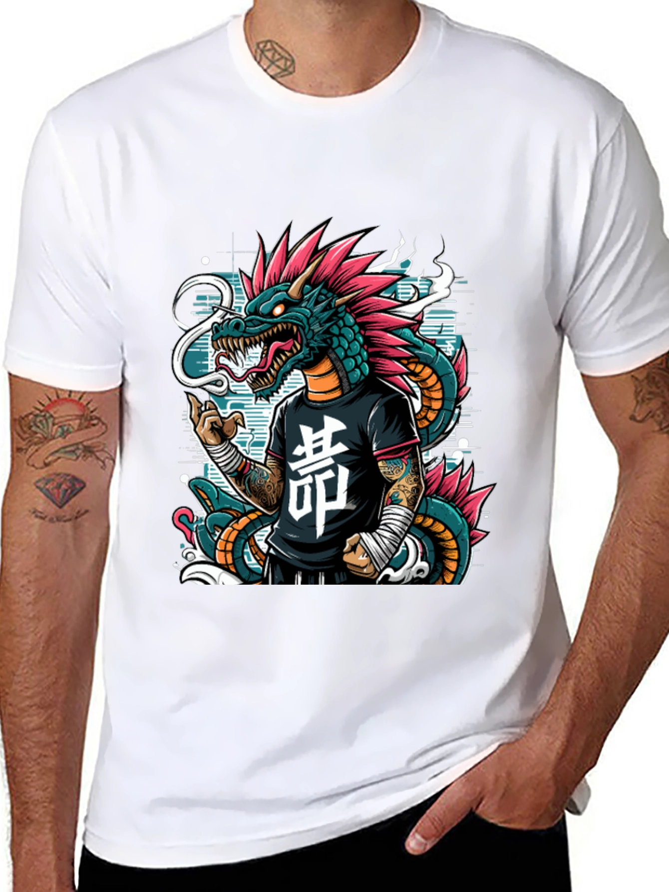 Dragon Fighter Graphic Tee
