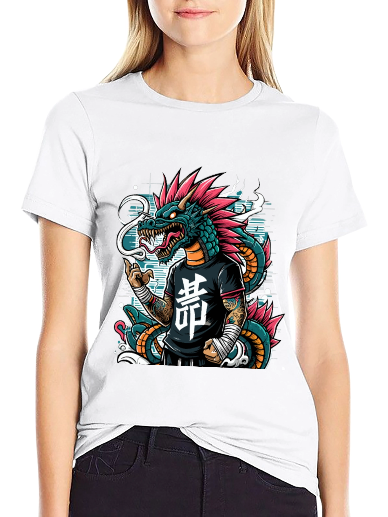 Dragon Fighter Graphic Tee