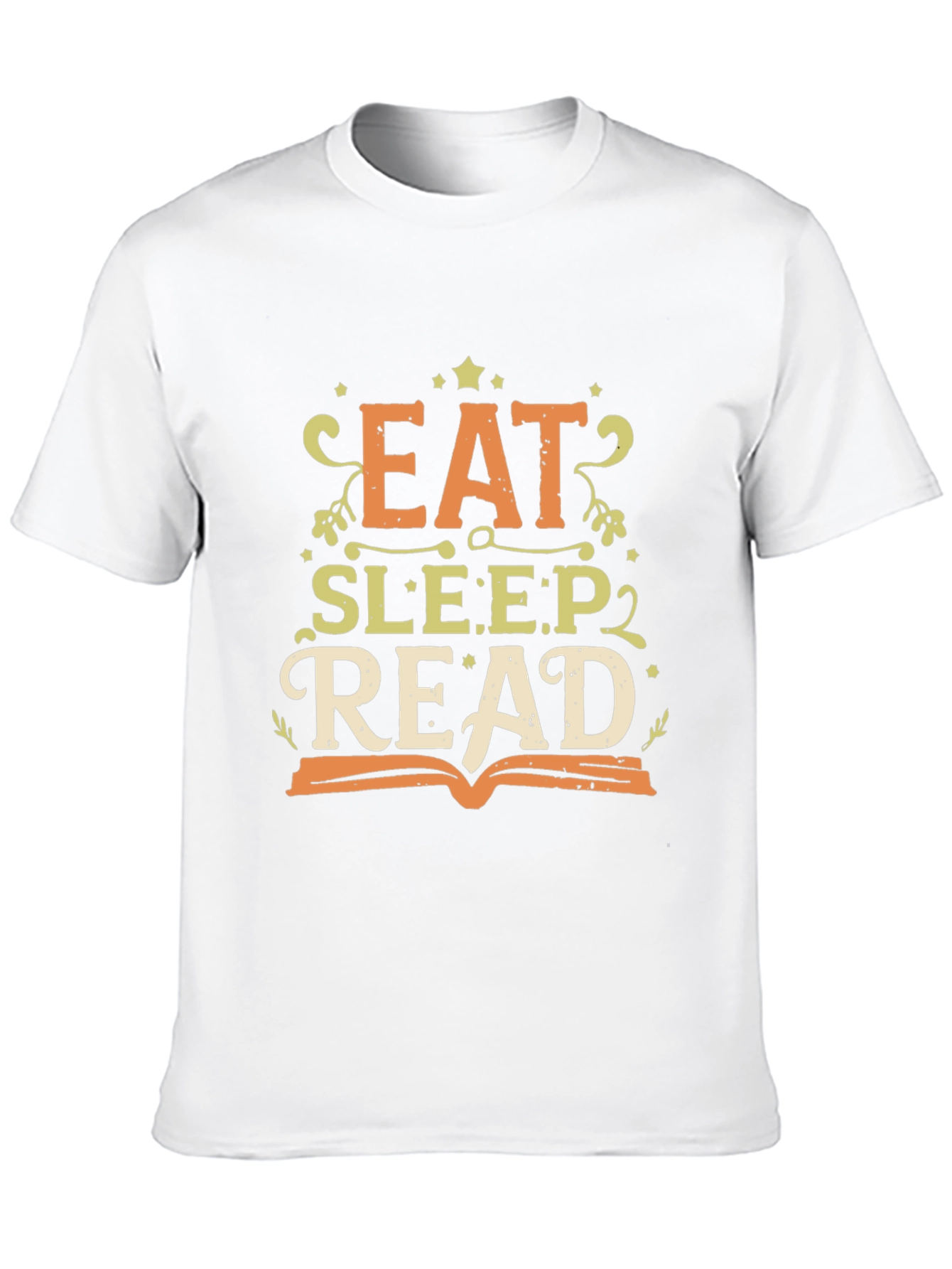 Eat Sleep Read Black T-Shirt