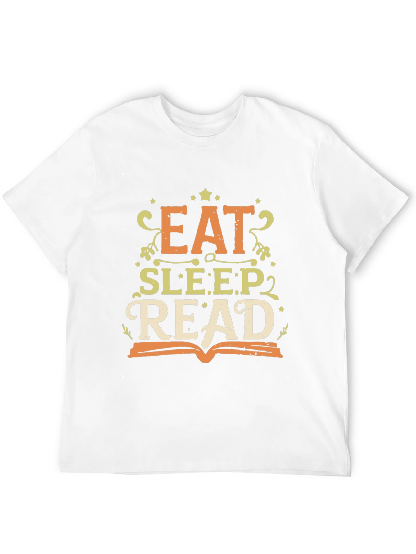 Eat Sleep Read Black T-Shirt