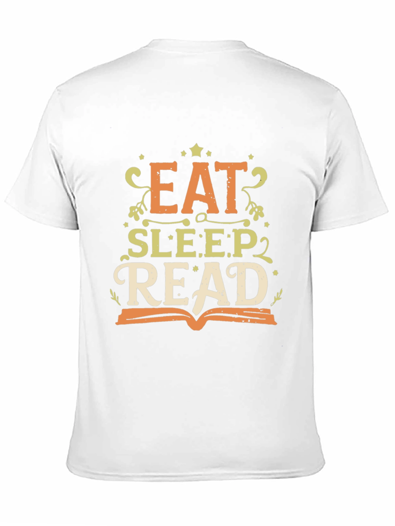 Eat Sleep Read Black T-Shirt