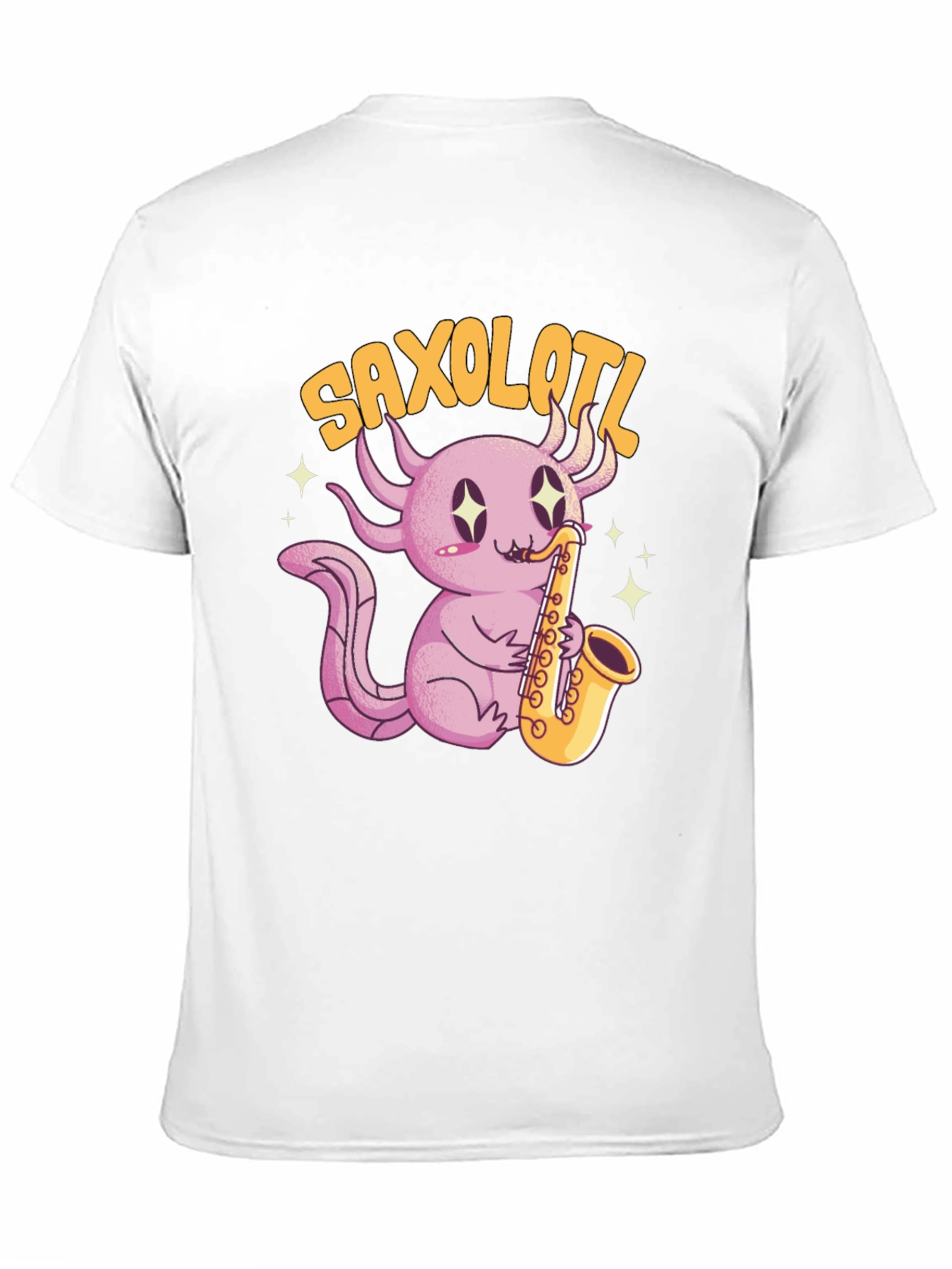 Saxolotl T-Shirt - Musical Axolotl