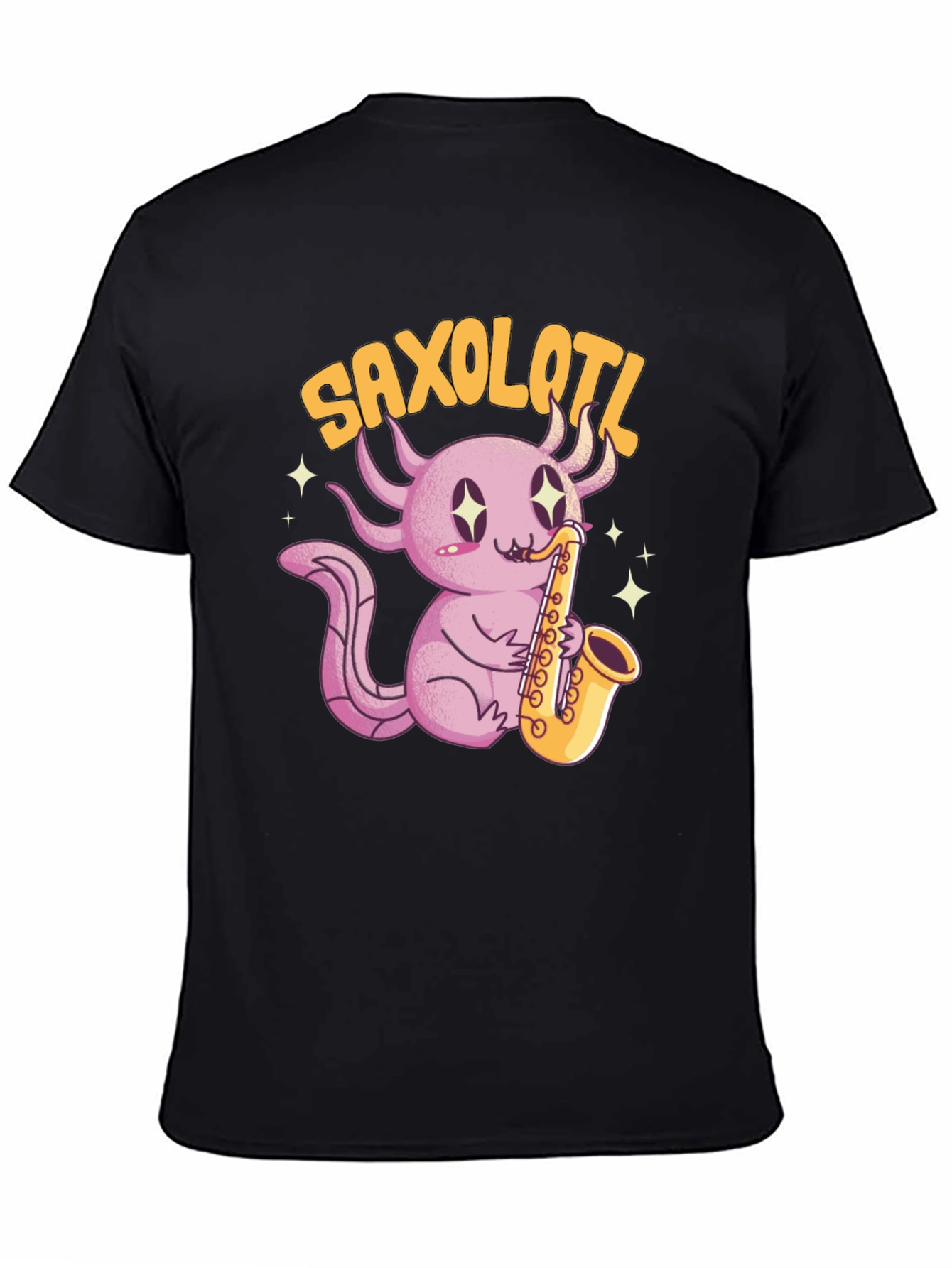 Saxolotl T-Shirt - Musical Axolotl