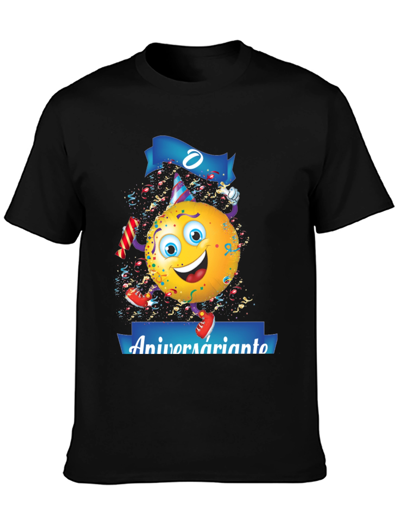 Funny Birthday Emoji T-Shirt - Aniversariante