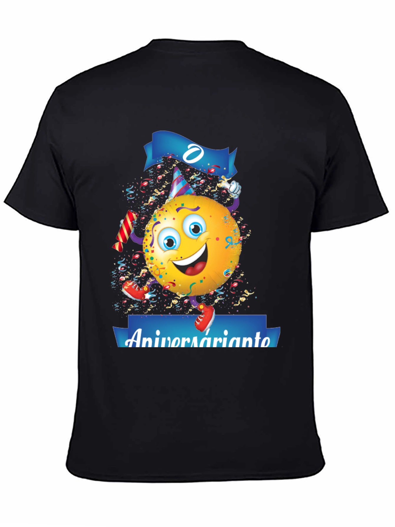Funny Birthday Emoji T-Shirt - Aniversariante