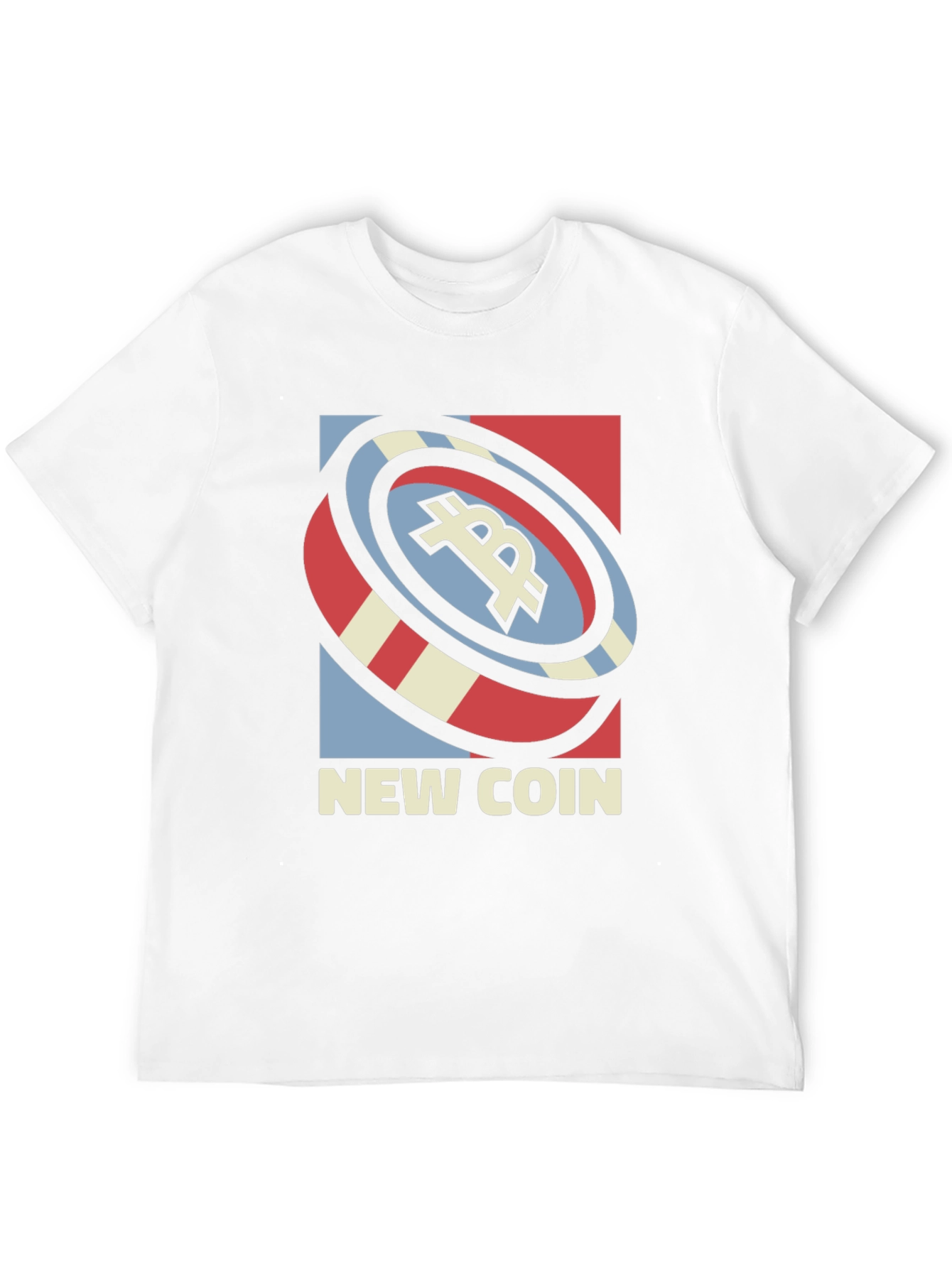 New Coin Graphic T-Shirt - Crypto Tee