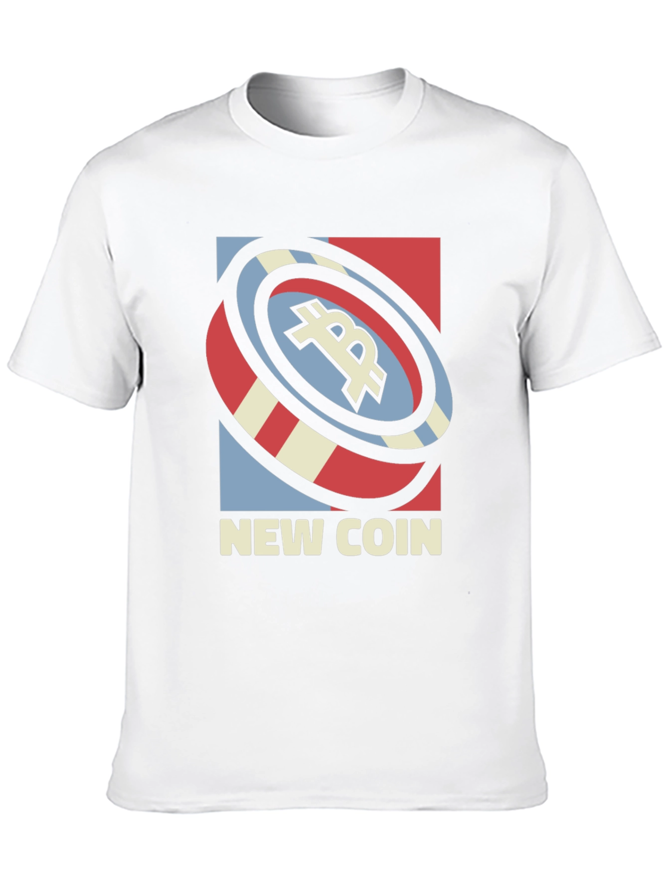 New Coin Graphic T-Shirt - Crypto Tee