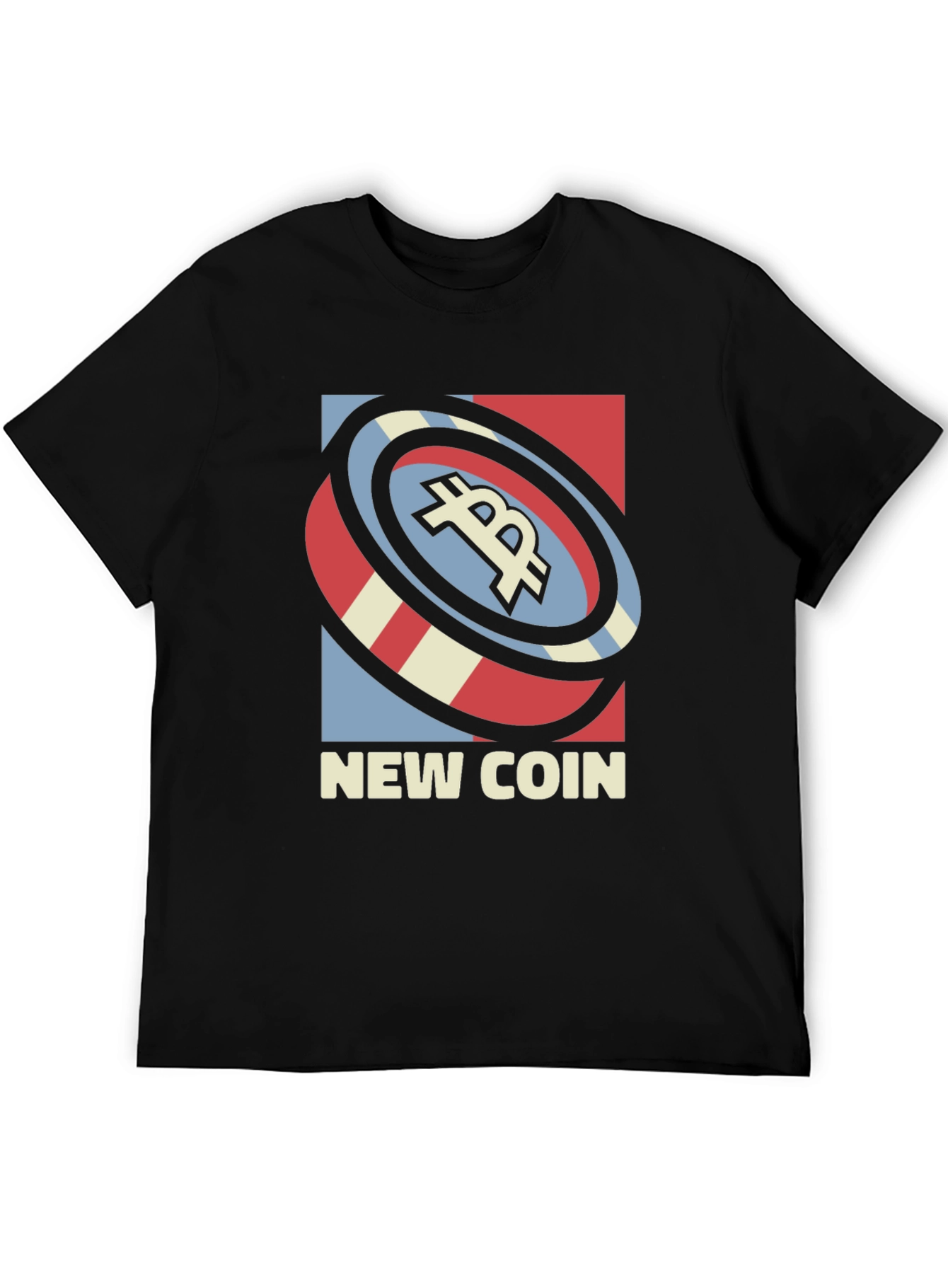 New Coin Graphic T-Shirt - Crypto Tee