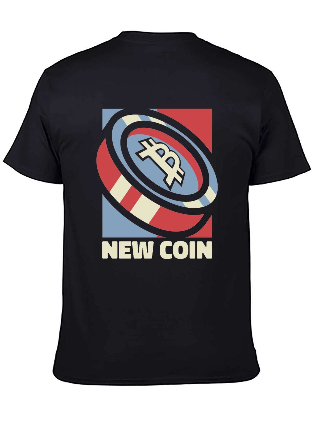New Coin Graphic T-Shirt - Crypto Tee