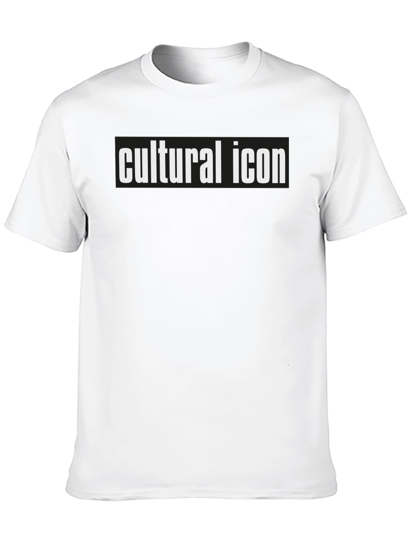 Cultural Icon Black T-Shirt | Stylish Mens Tee
