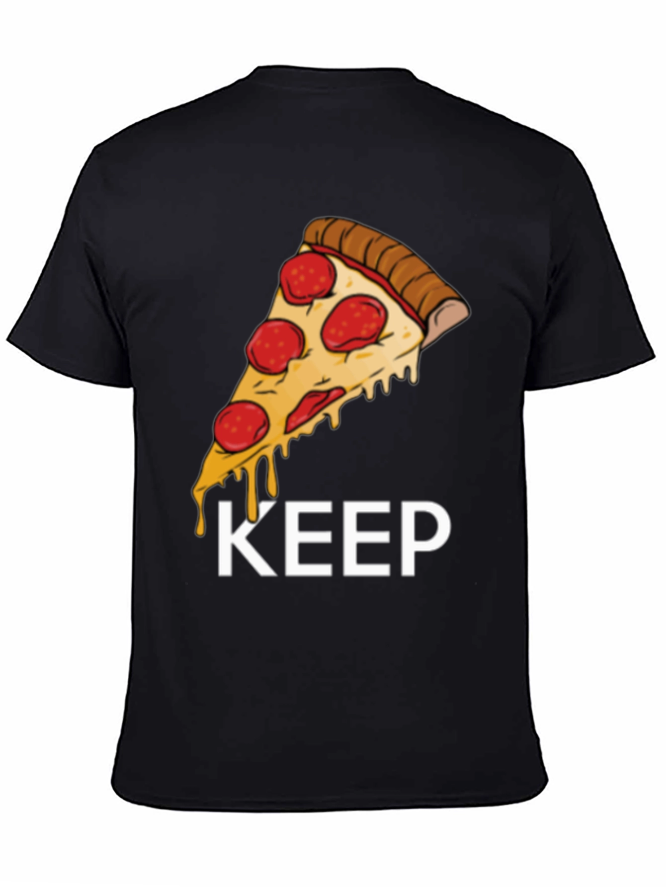 Pizza Slice Graphic Tee - Keep It Cheesy!